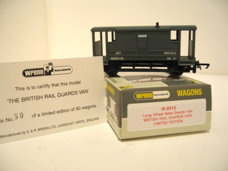 NEW WRENN - W.5513 BR Guards Van - Grey - Ltd Edition