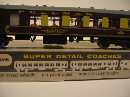 Wrenn W6000  No 77 Pullman Brk "Wavy Transfer" - RARE 