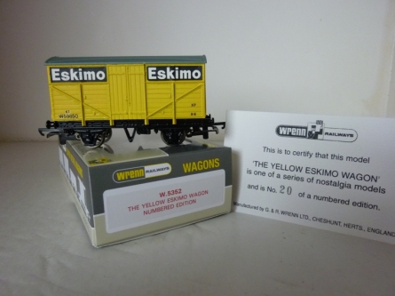 NEW WRENN - W.5352 "Eskimo" Wagon - Yellow - N/Edition - P6