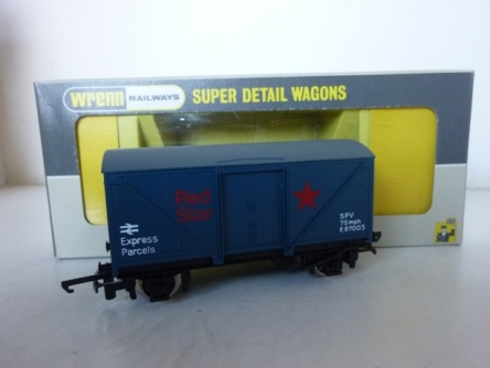 W.5087 "Red Star" Parcels Van - Blue - Long Box