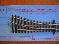 Wrenn Type TT18 Right Points - N/S