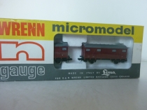 Wrenn "N" Gauge Cat No 401 "Refrigerator" Vans(2)-Italian Railways  