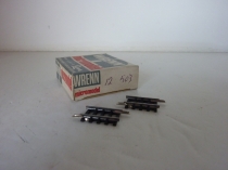 Wrenn "N" Gauge Cat No 503 - Sixth Straight Track - 12 Pieces - V/RARE  