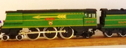 Wrenn W2276/5P EXETER Golden Arrow - Streamlined West Country Locomotive