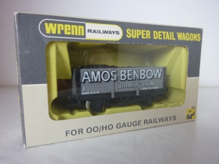 Wrenn W5067 "AMOS BENBOW" Coal Wagon - Grey