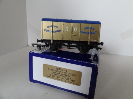 Wrenn WRCC 10 "Queens 50th Coronation Anniversary" Gunpowder Van - Gold - Limited Edition