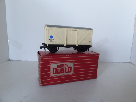 Hornby Dublo 4300 Blue Spot Fish Van - Cream Version