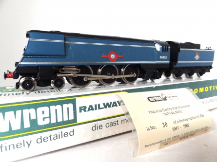 Wrenn W.2411 "Royal Mail" S/L Locomotive - BR Blue - Limited Edition (No 42)