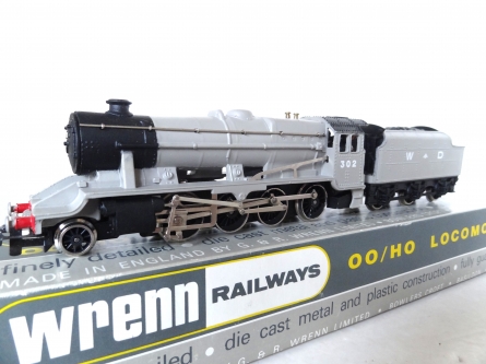 Wrenn W.2281 8F 2-8-0 Locomotive - WD Grey - V/RARE 