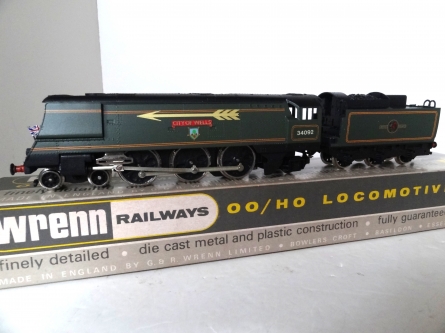 Wrenn W2266/A "City of Wells"  G/A Locomotive - 34092 - BR Green - 1987 Issue     