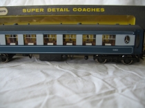 Wrenn W6004 2nd Class Pullman Coach-Blue/Grey-S302S