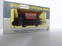 Wrenn W5025 Ore Wagon "Carter Aggregates" - Black - Period 3 