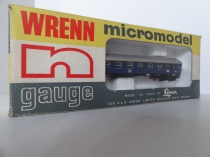 Wrenn "N" Gauge No 310 "German Railways" Coach - Blue 