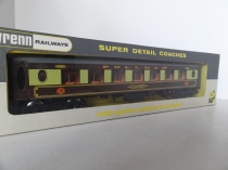 Wrenn W6001.A Car No 87 Brown/Cream Pullman Coach - BT 