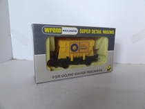 Wrenn W5016 "Blue Circle" Cement Wagon - Yellow - Rare P4 Issue