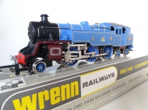 Wrenn W2246 2-6-4 Caledonian Tank - Caledonian Blue - Silver Buffers - Rare P4 Issue