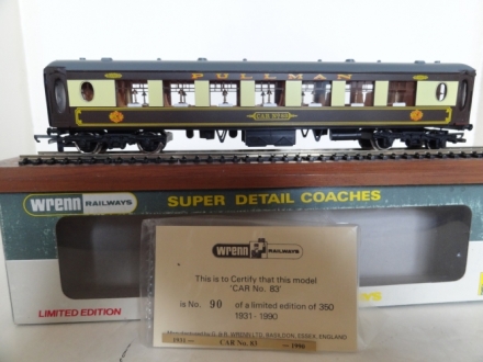 Wrenn W.6101C Pullman Car No 83 Limited Edition - Very Rare