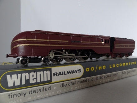 Wrenn W2302 King George V1 Coronation Class Streamliner - LMS Maroon - RARE