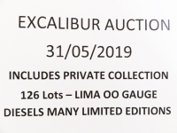Excalibur Auction 31/5/2019 - AT 14.00 hrs - LIMA DIESELS - ELECTRIC DIESELS - 126 Lots